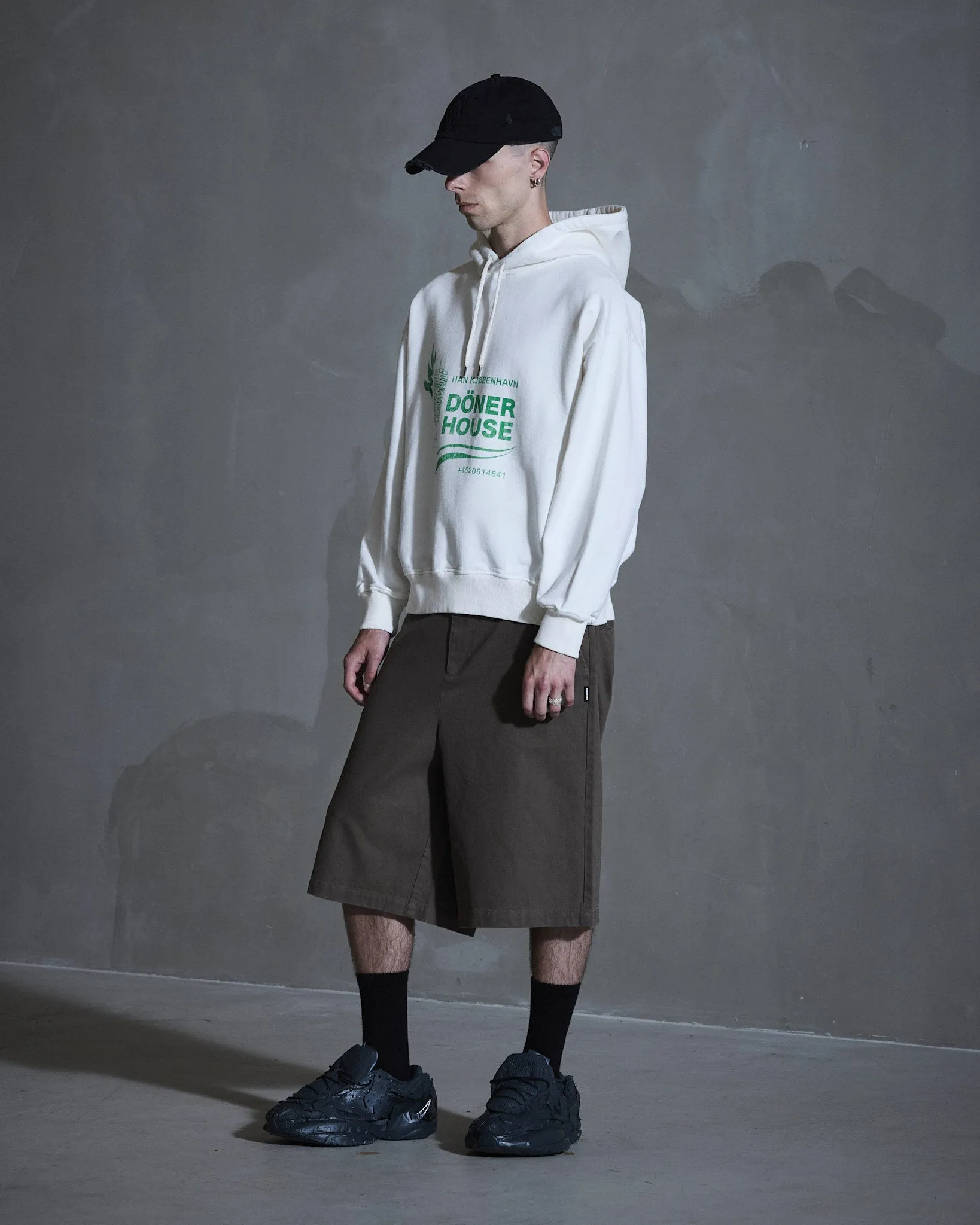 Döner House Oversized Hoodie - Off White sold by Han Kjøbenhavn product image thumbnail 5