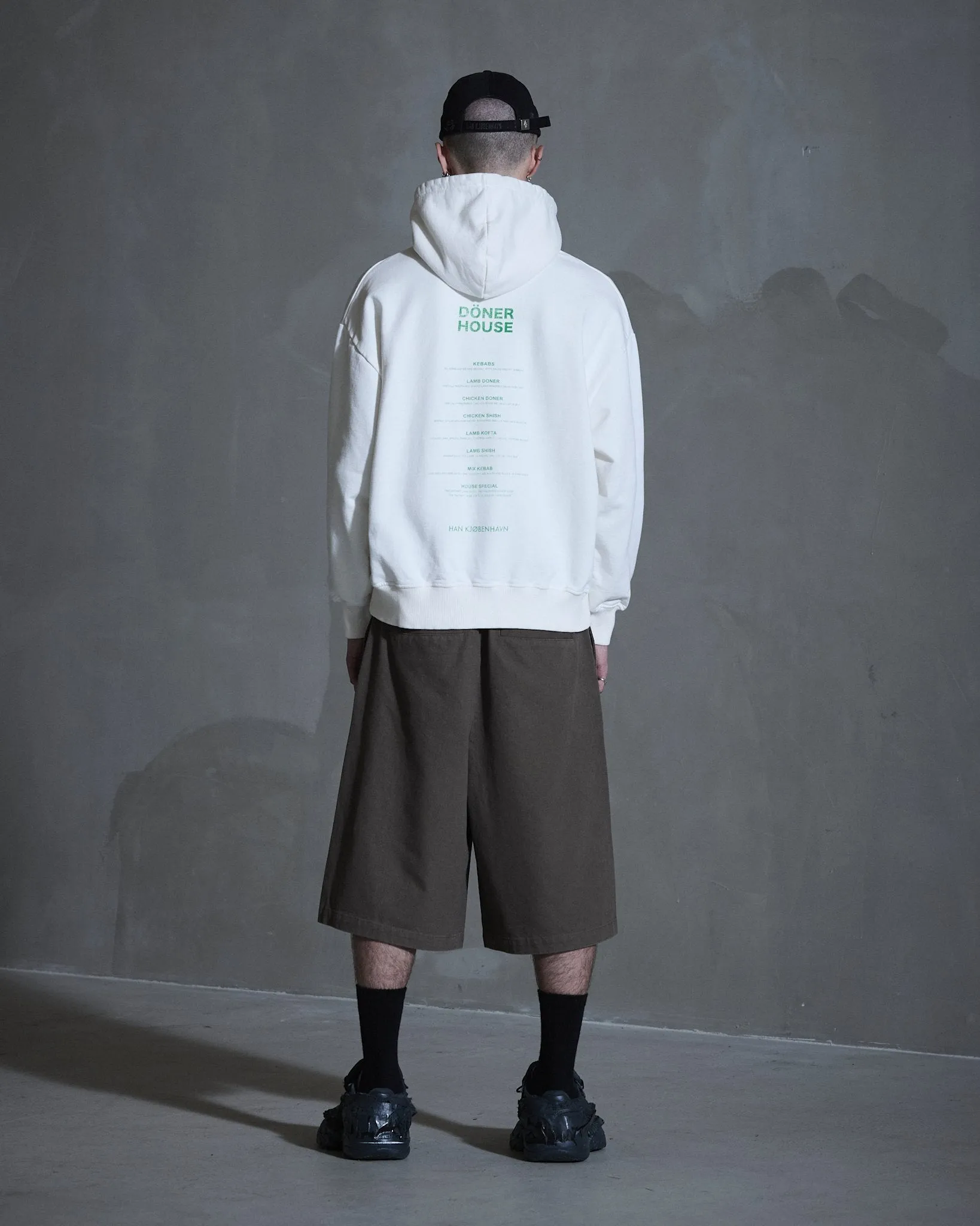 Döner House Oversized Hoodie - Off White sold by Han Kjøbenhavn product image thumbnail 3