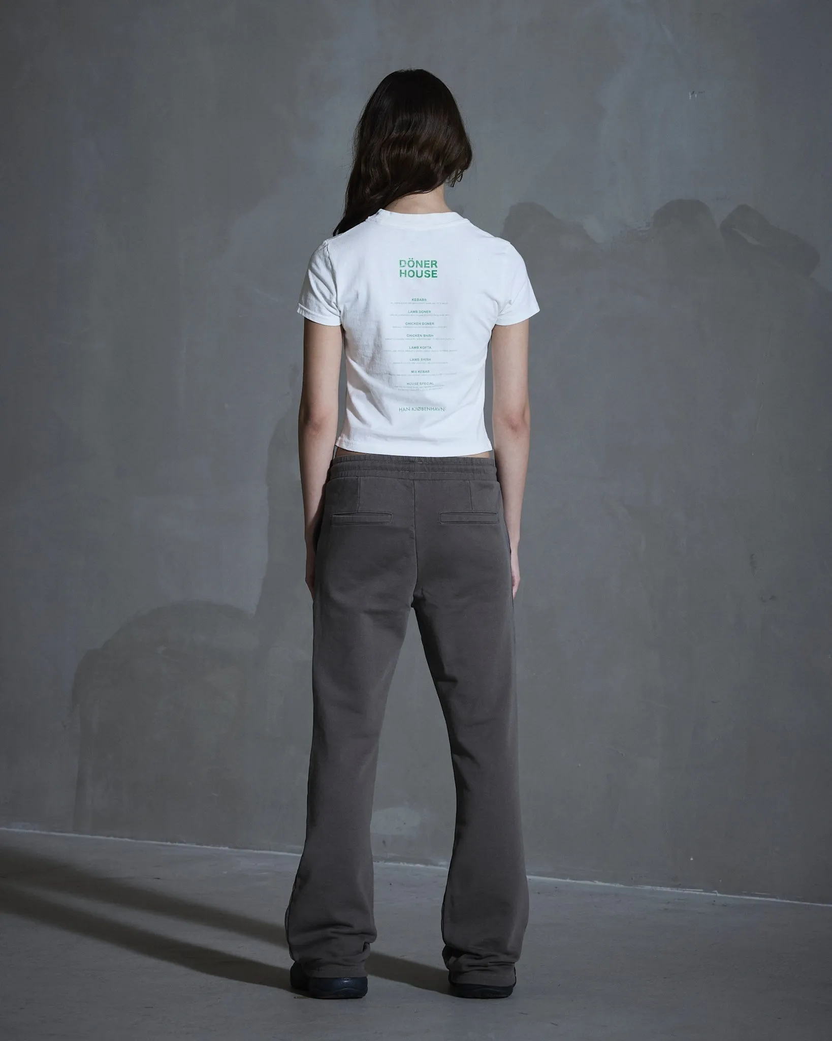 Monogram Jersey Trousers - Dusty Brown sold by Han Kjøbenhavn product image thumbnail 3