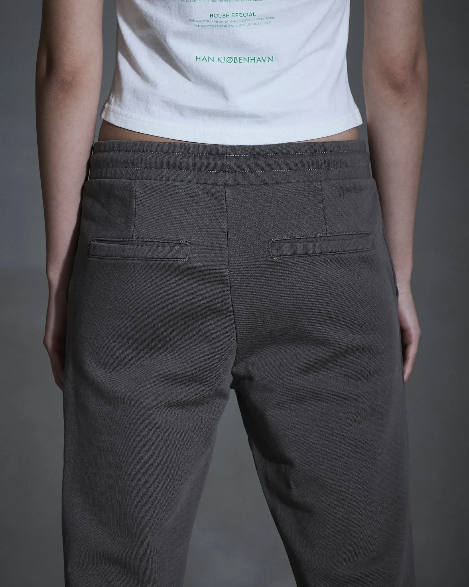 Monogram Jersey Trousers - Dusty Brown sold by Han Kjøbenhavn product image thumbnail 4