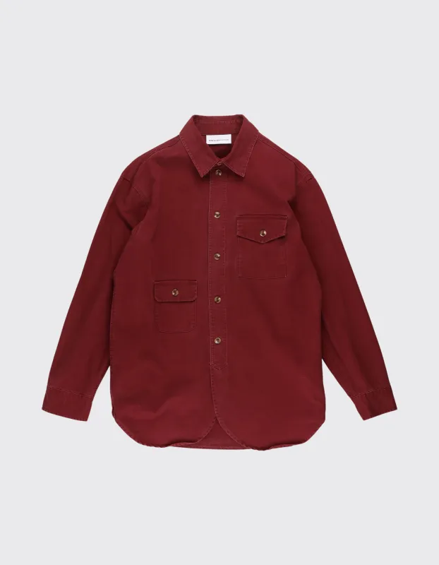 Second Life Army Shirt / S made by Han Kjøbenhavn