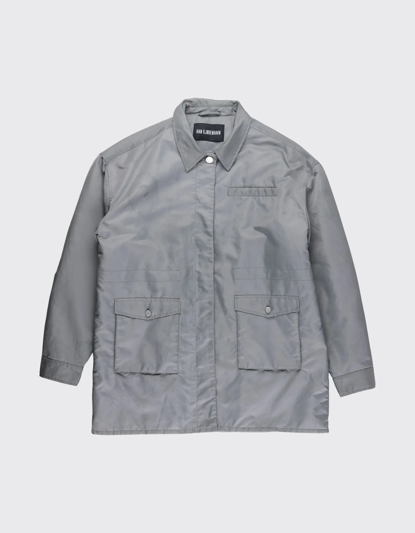 Second Life Nylon Jacket / 40 - Grey sold by Han Kjøbenhavn