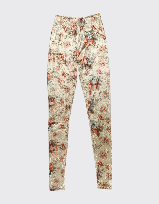 Second Life Velour Tights / XS made by Han Kjøbenhavn