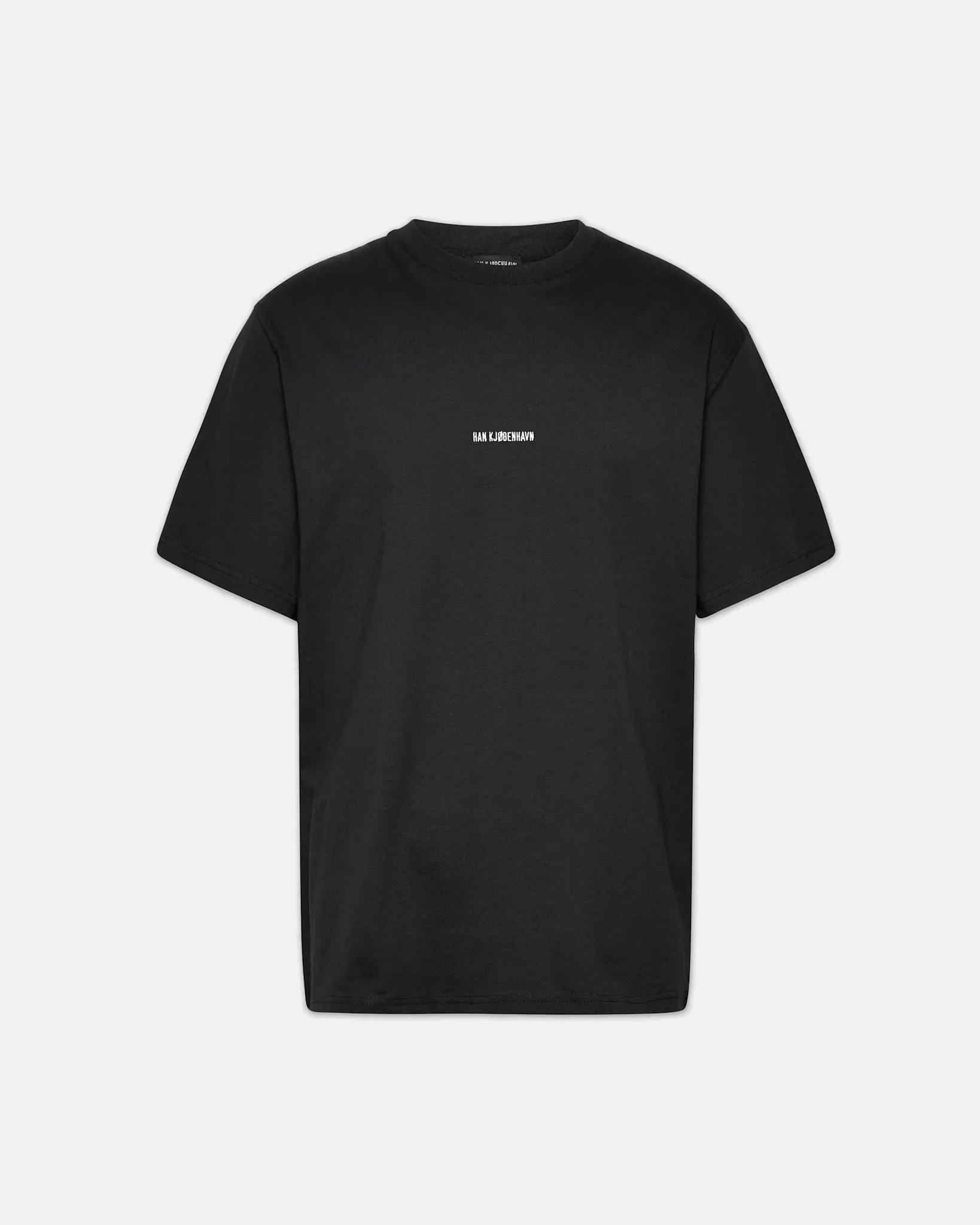 Daily Regular Tee Short Sleeve - Black sold by Han Kjøbenhavn