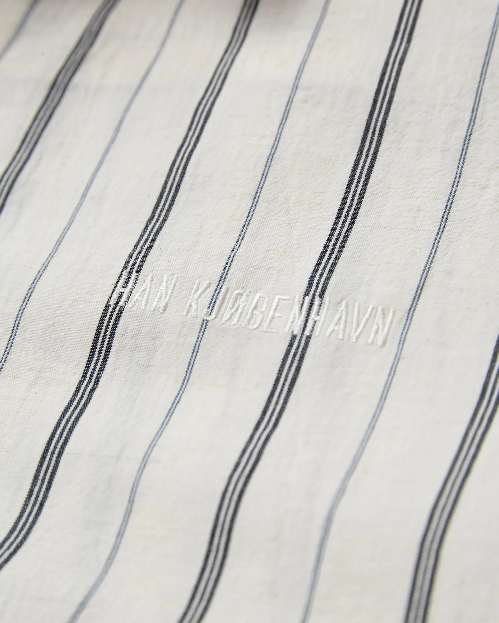 Striped Summer Shirt - White sold by Han Kjøbenhavn product image thumbnail 3