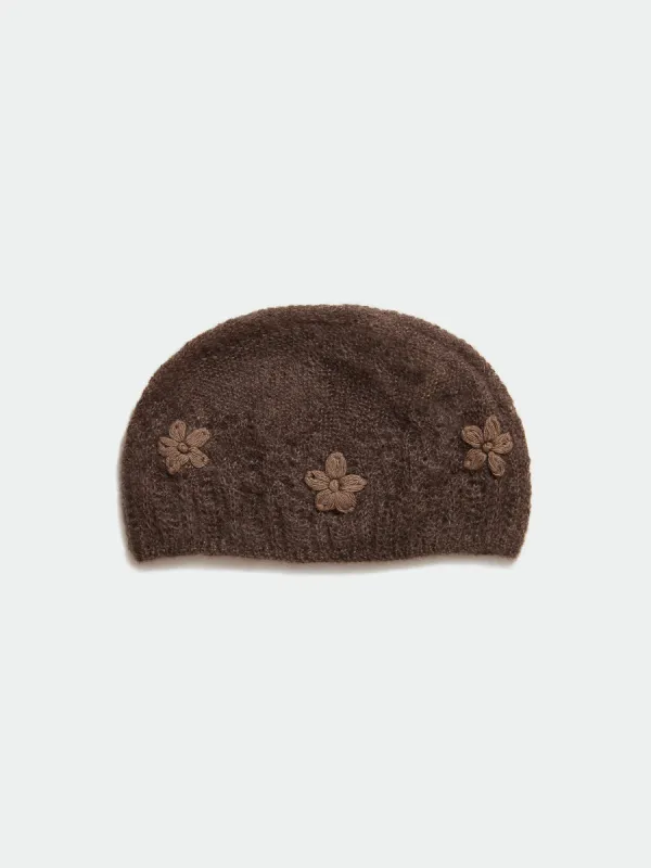 Cormagliano Beanie Brown sold by Magliano