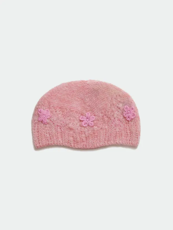 Cormagliano Beanie Pink sold by Magliano