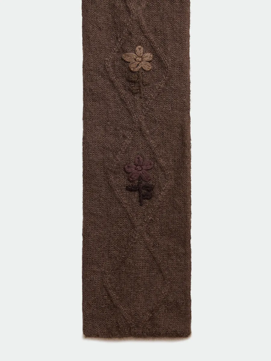 Cormagliano Scarf Brown sold by Magliano product image thumbnail 2