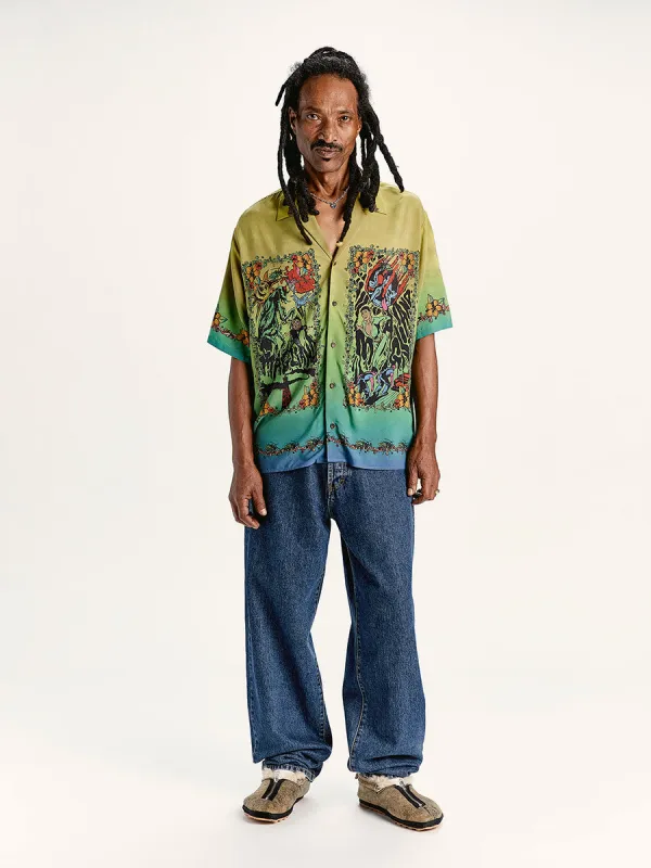 Souvenir Shirt Riot Print made by Magliano