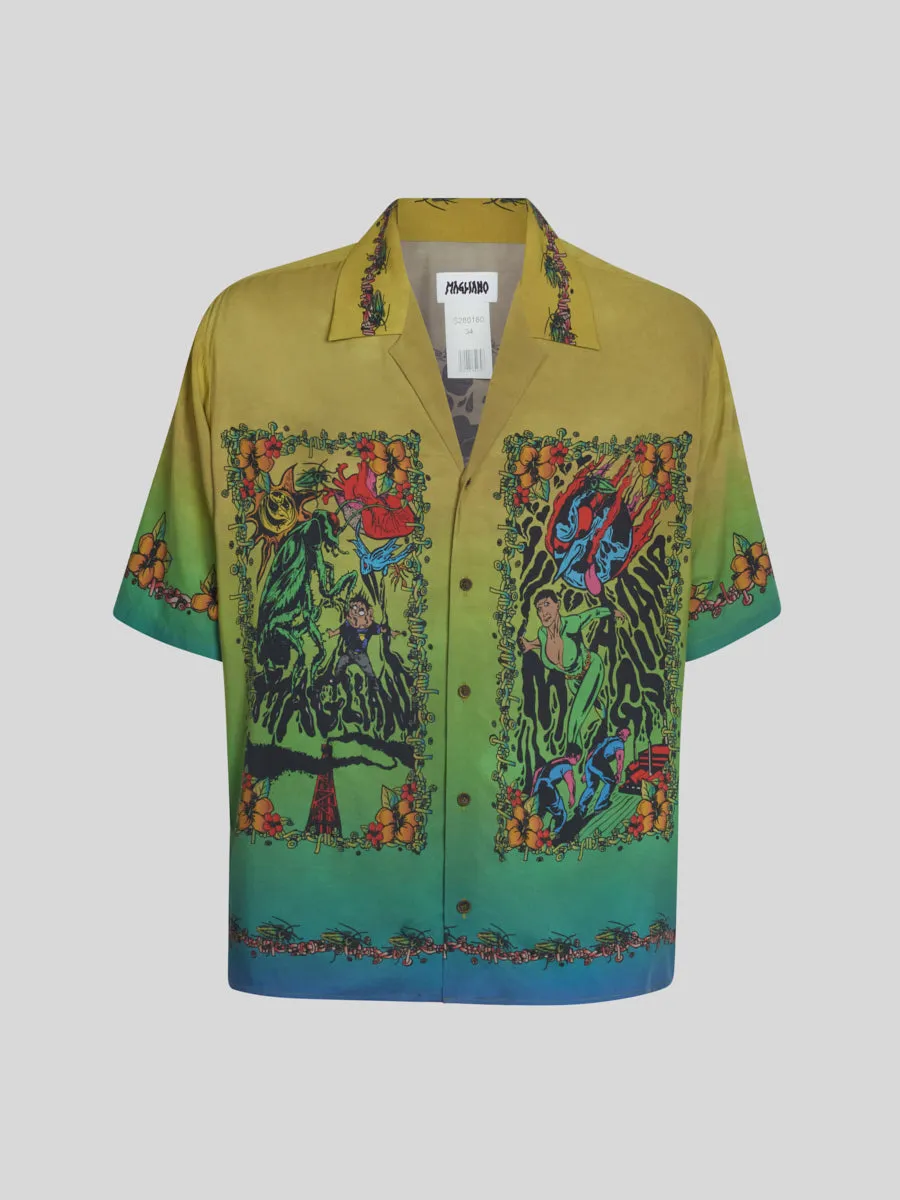 Souvenir Shirt Riot Print sold by Magliano product image thumbnail 5