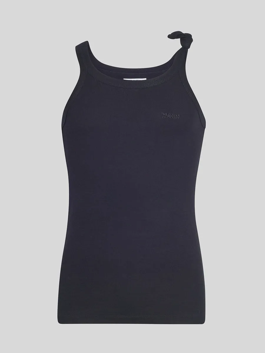 Canotta Bow Black sold by Magliano product image thumbnail 3