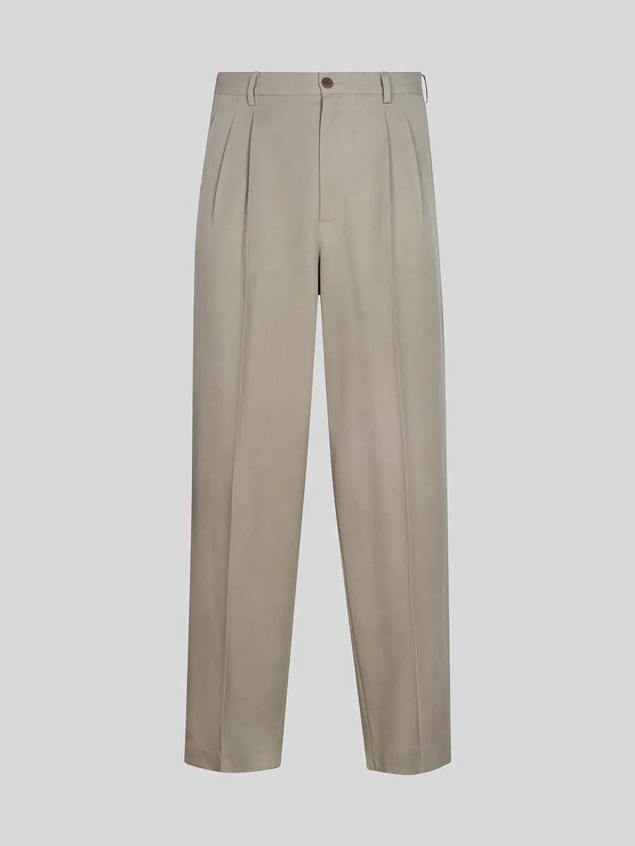 Classic Double Pince Beige sold by Magliano