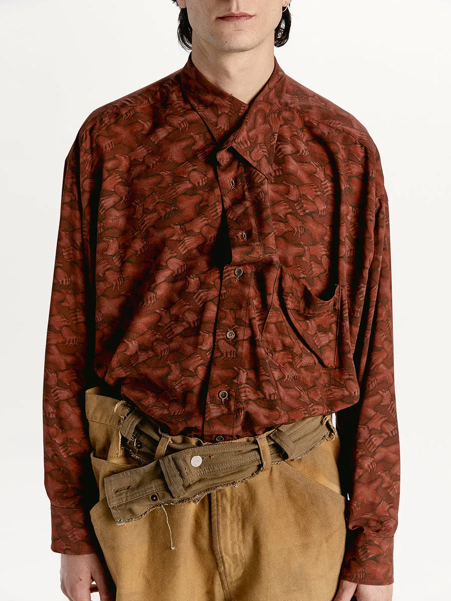 People's Hand Shirt sold by Magliano product image thumbnail 4