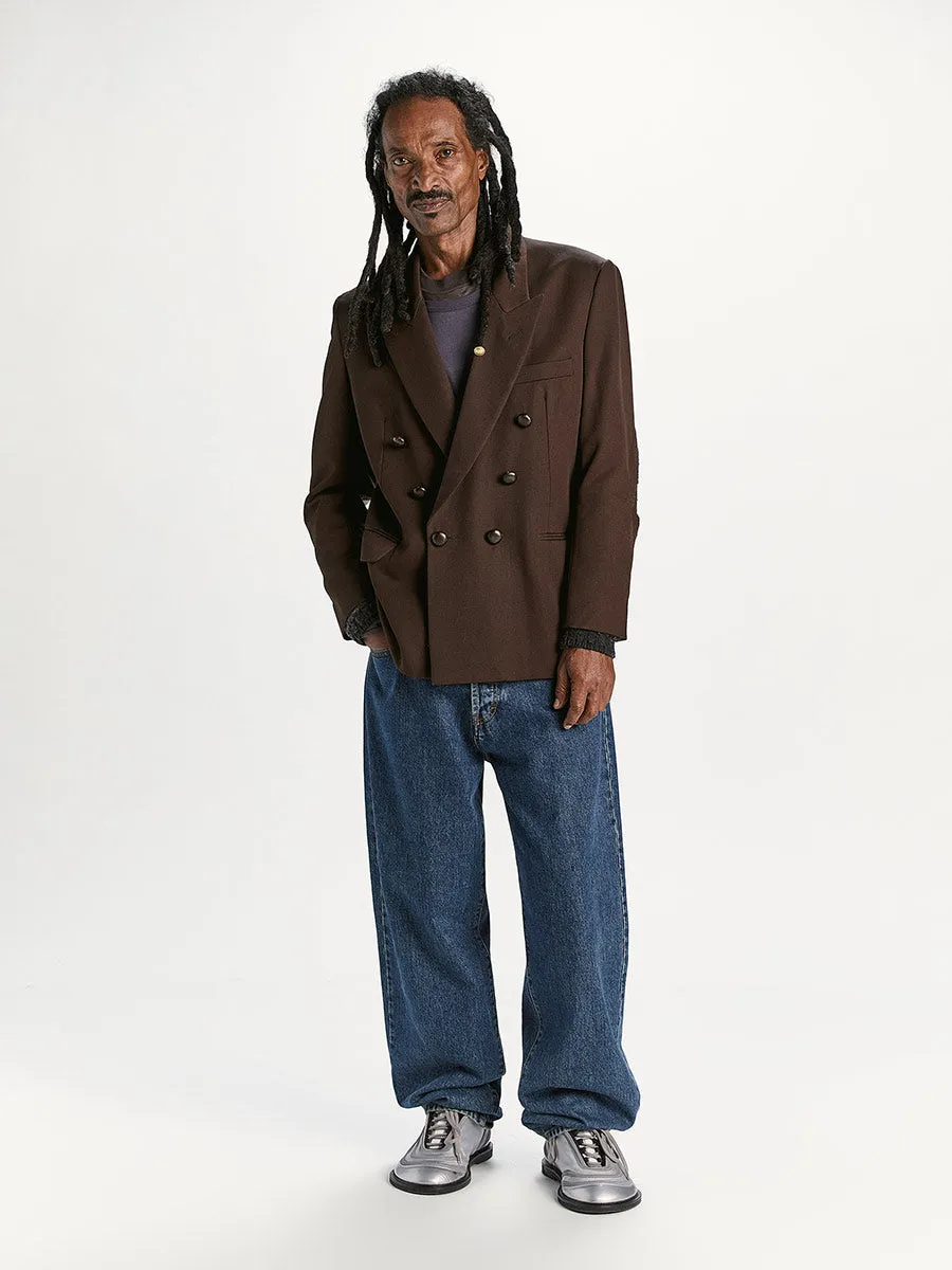 Bebe' Doppiopetto Brown sold by Magliano