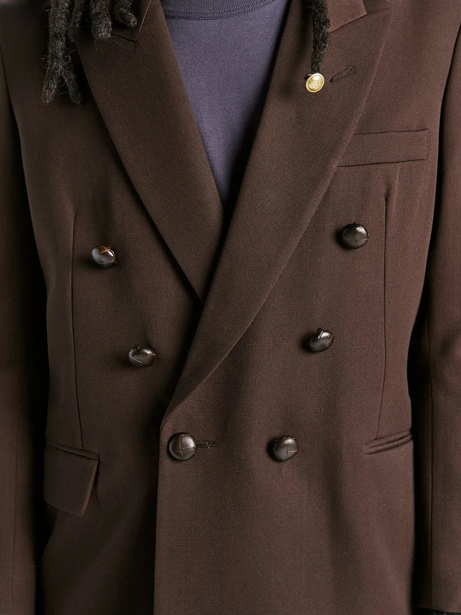 Bebe' Doppiopetto Brown sold by Magliano product image thumbnail 3