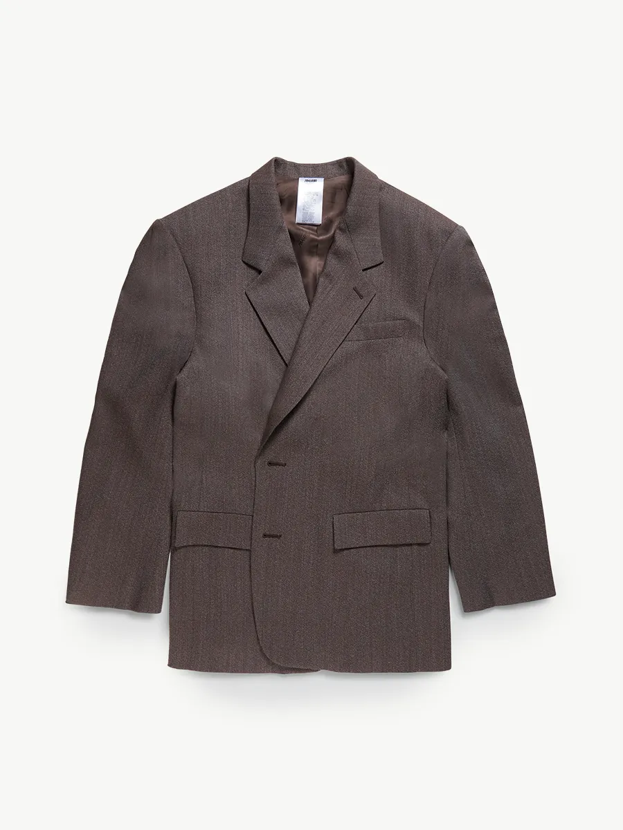 Riccione Monopetto Brown sold by Magliano