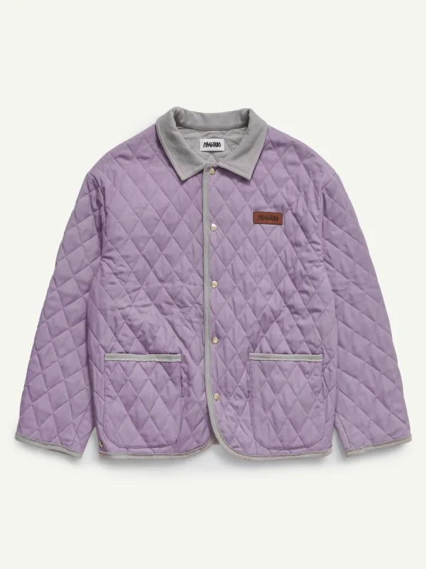 Prof Padded Jacket Lilac made by Magliano