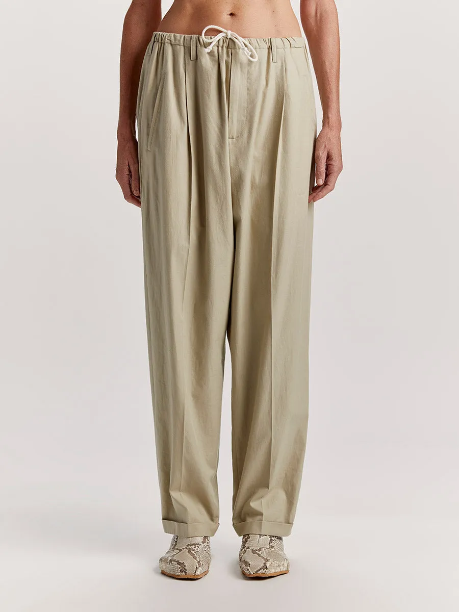 People's Pants Santa Rosalia Beige sold by Magliano product image thumbnail 2