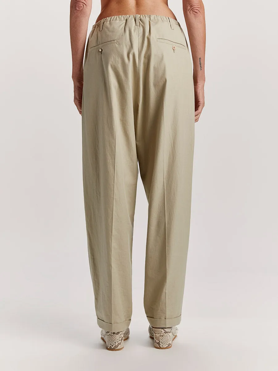People's Pants Santa Rosalia Beige sold by Magliano product image thumbnail 5