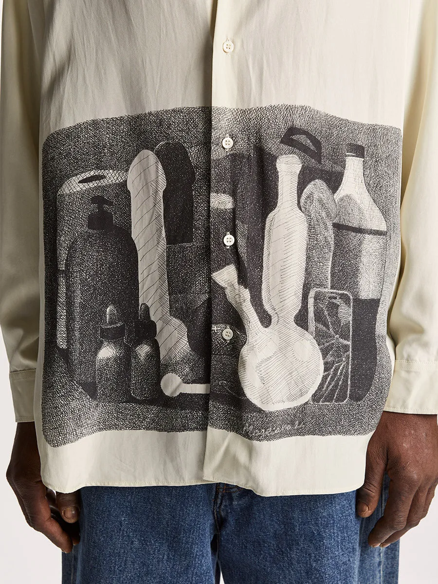 Morandi Silk Shirt White sold by Magliano product image thumbnail 3