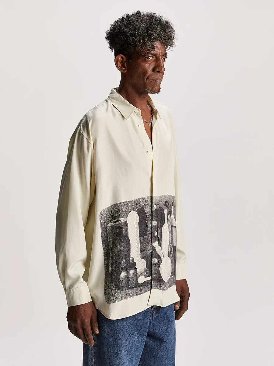 Morandi Silk Shirt White sold by Magliano product image thumbnail 4