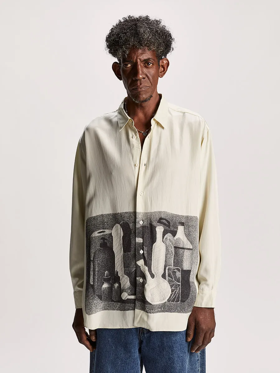 Morandi Silk Shirt White sold by Magliano product image thumbnail 2