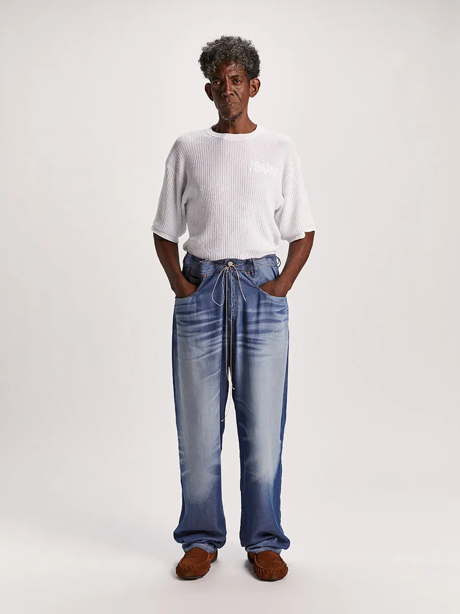 Waffle Tee White sold by Magliano