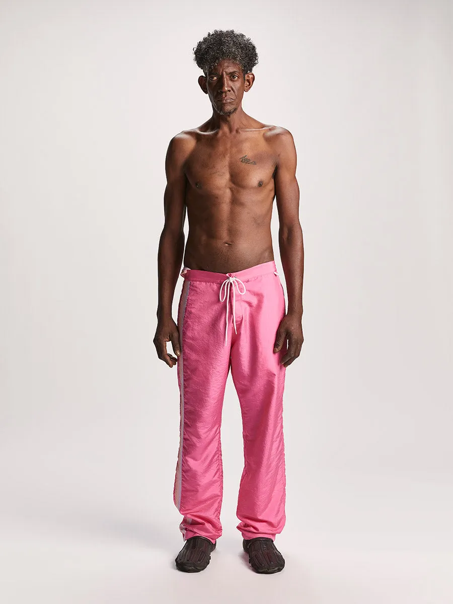 Pineta Straight Pants Fuxia sold by Magliano
