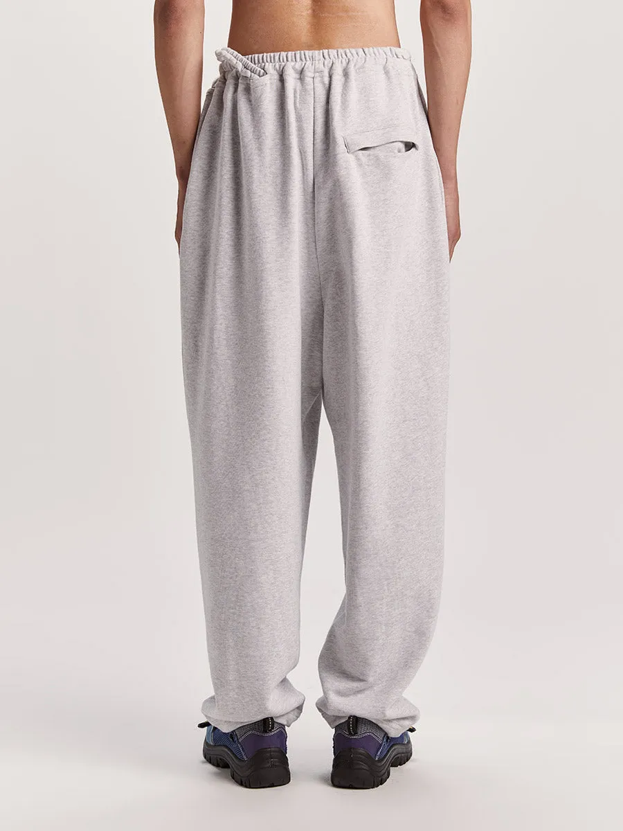 Pleats Sweat Pants Light Melange sold by Magliano product image thumbnail 4