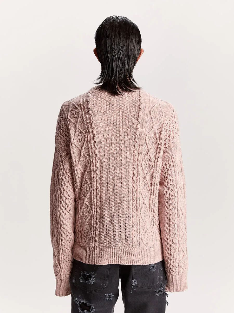 Cazzo Cardigan Pink sold by Magliano product image thumbnail 5