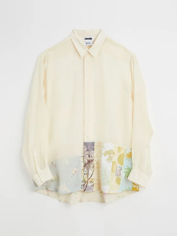 New Romanticone Shirt Dirty White made by Magliano