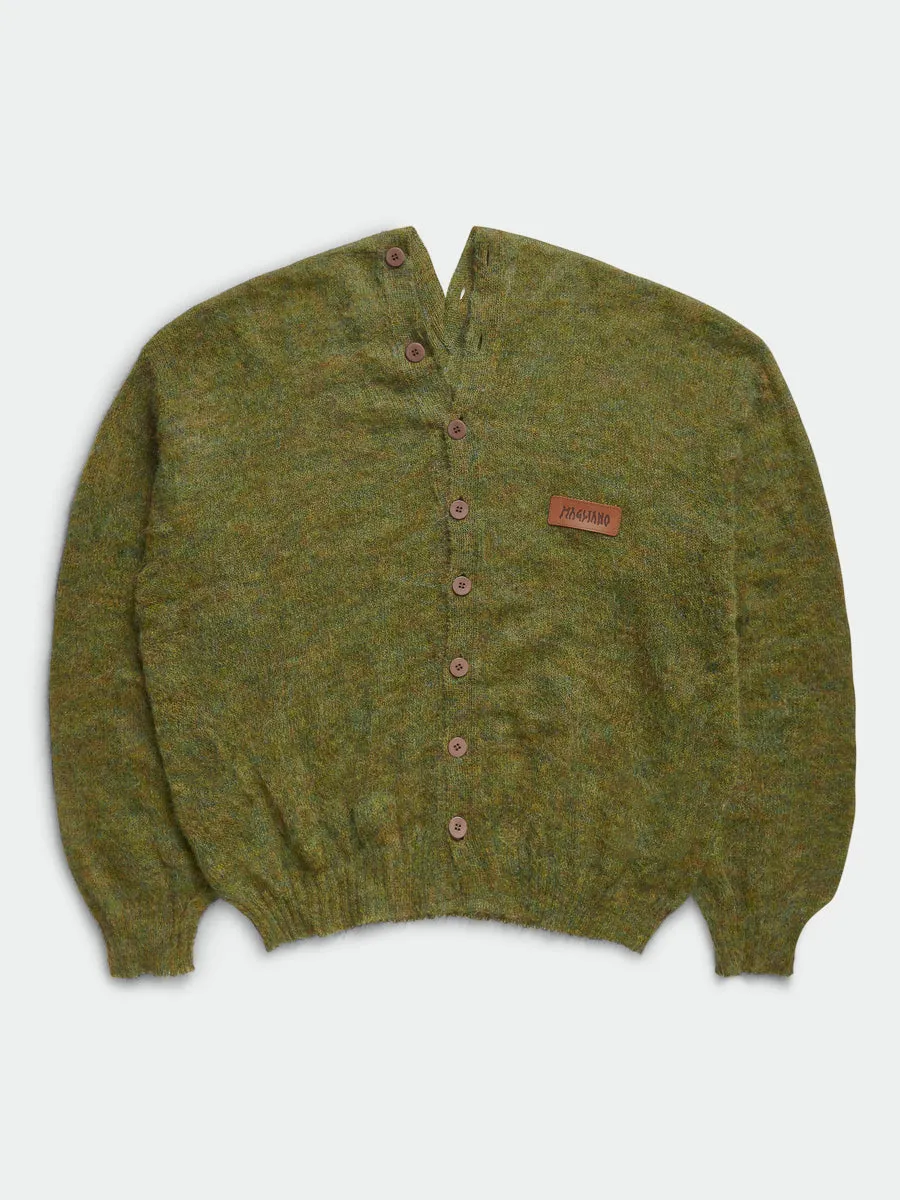 Drew Barrymore Cardigan Green sold by Magliano product image thumbnail 5
