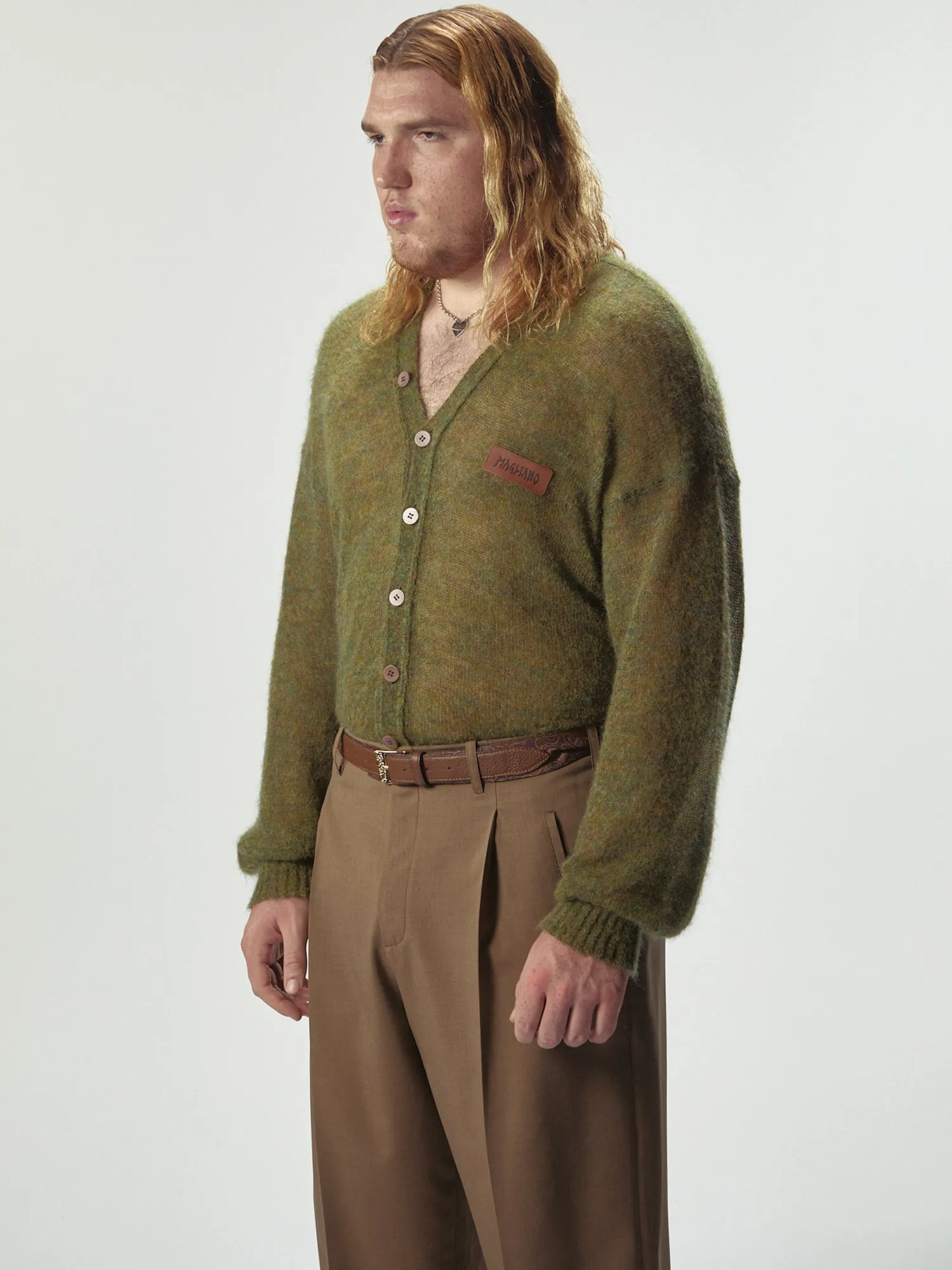 Drew Barrymore Cardigan Green sold by Magliano product image thumbnail 3