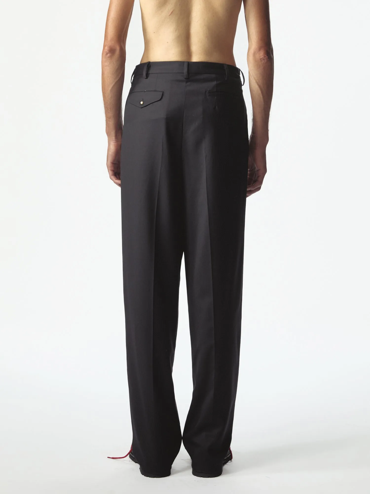 Classic Zip Double Pince Black sold by Magliano product image thumbnail 4