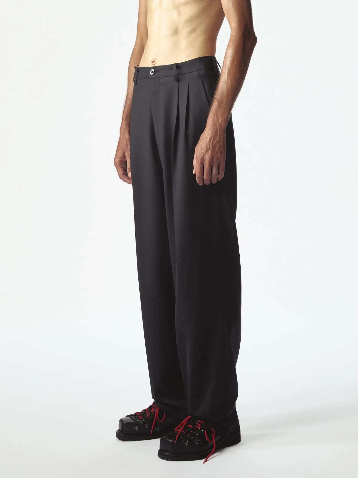 Classic Zip Double Pince Black sold by Magliano product image thumbnail 3