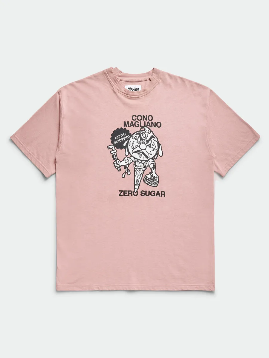 Gusto Sciopero Tee Rose sold by Magliano