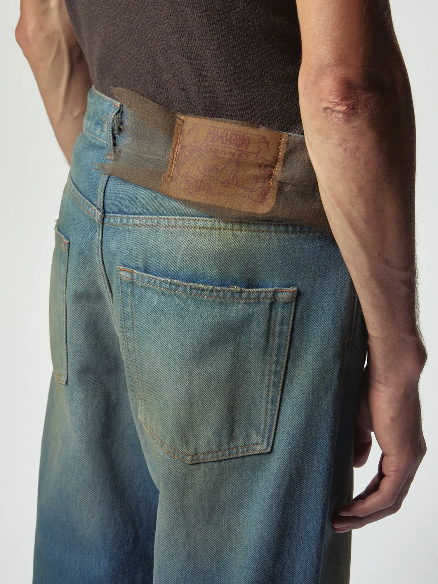 Flattone Denim Camping Blue sold by Magliano product image thumbnail 5