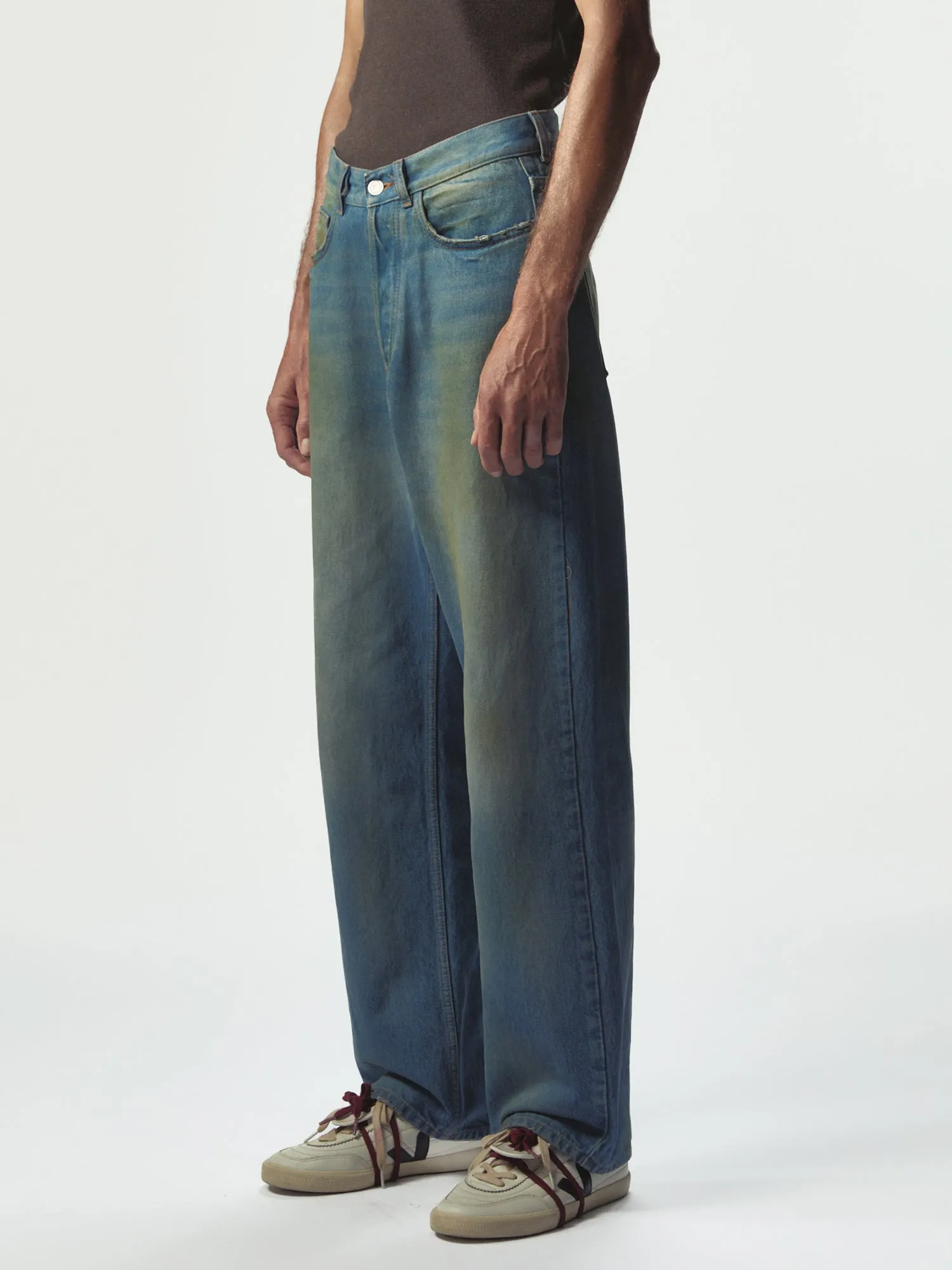 Flattone Denim Camping Blue sold by Magliano product image thumbnail 3