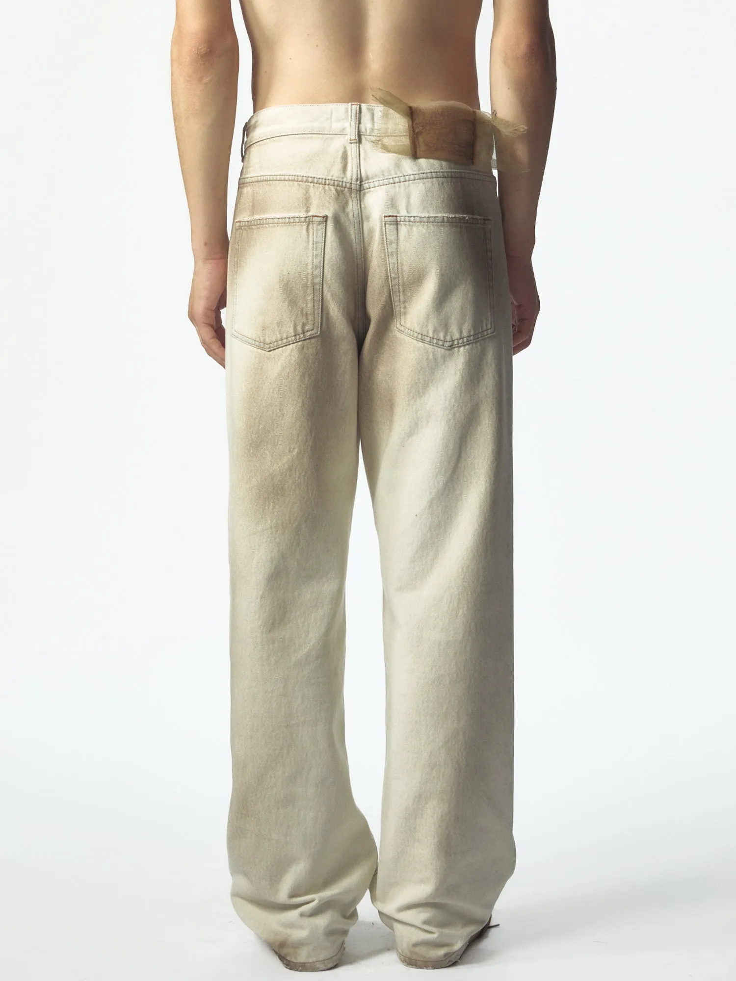 Flattone Denim Filthy White sold by Magliano product image thumbnail 4