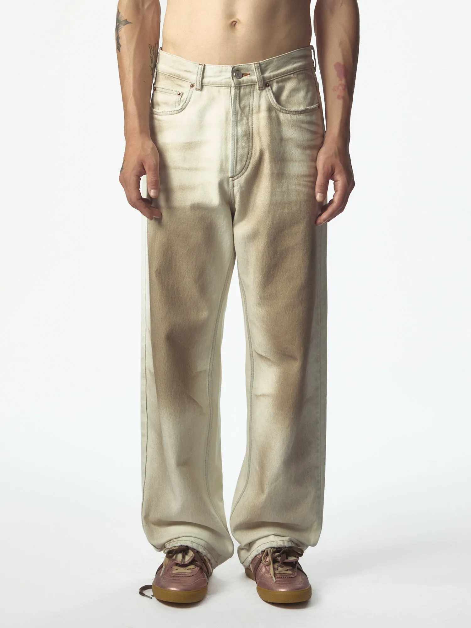 Flattone Denim Filthy White sold by Magliano product image thumbnail 2