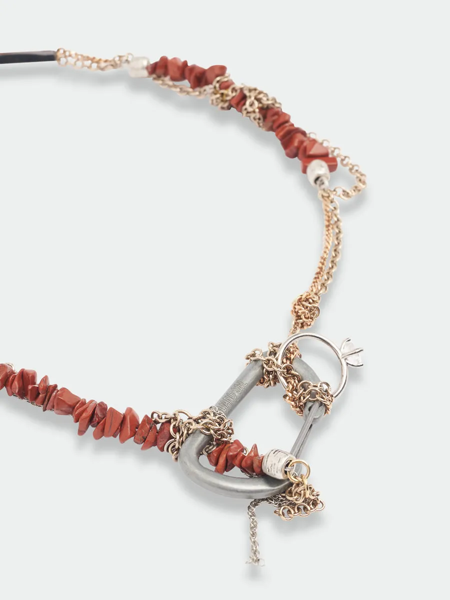 Mess Of A Camping Necklace Silver sold by Magliano product image thumbnail 4