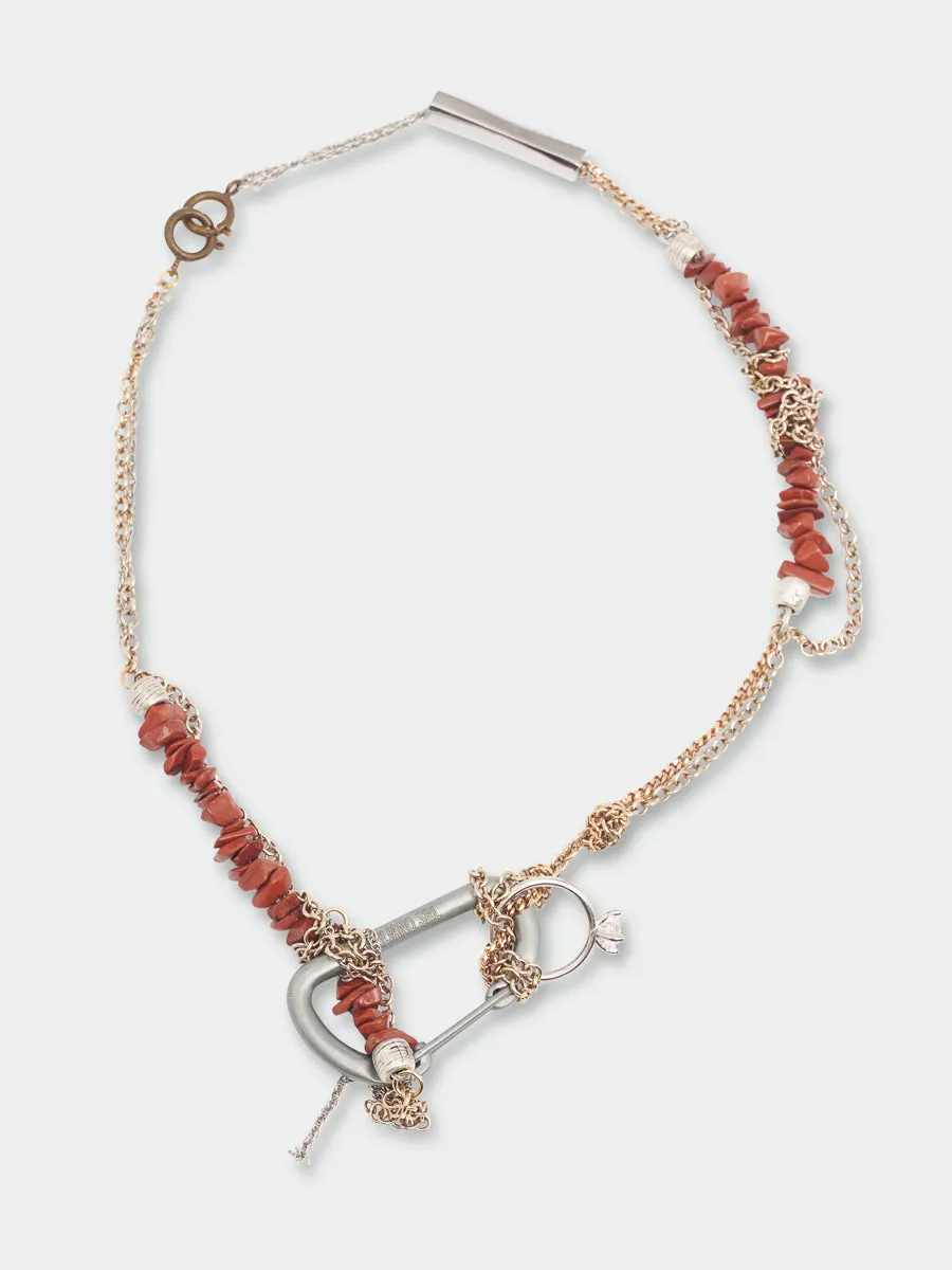 Mess Of A Camping Necklace Silver sold by Magliano product image thumbnail 3