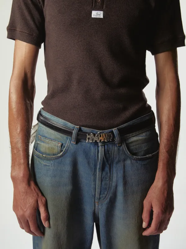Magliano Slim Belt Black made by Magliano
