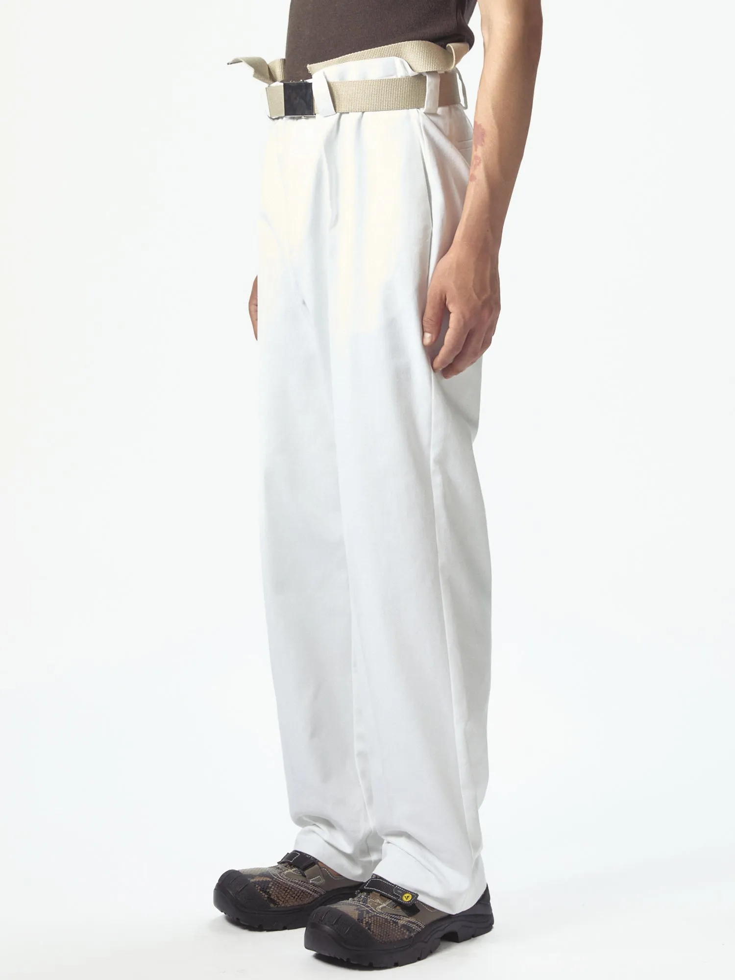 100X100 Work Pants White sold by Magliano product image thumbnail 3