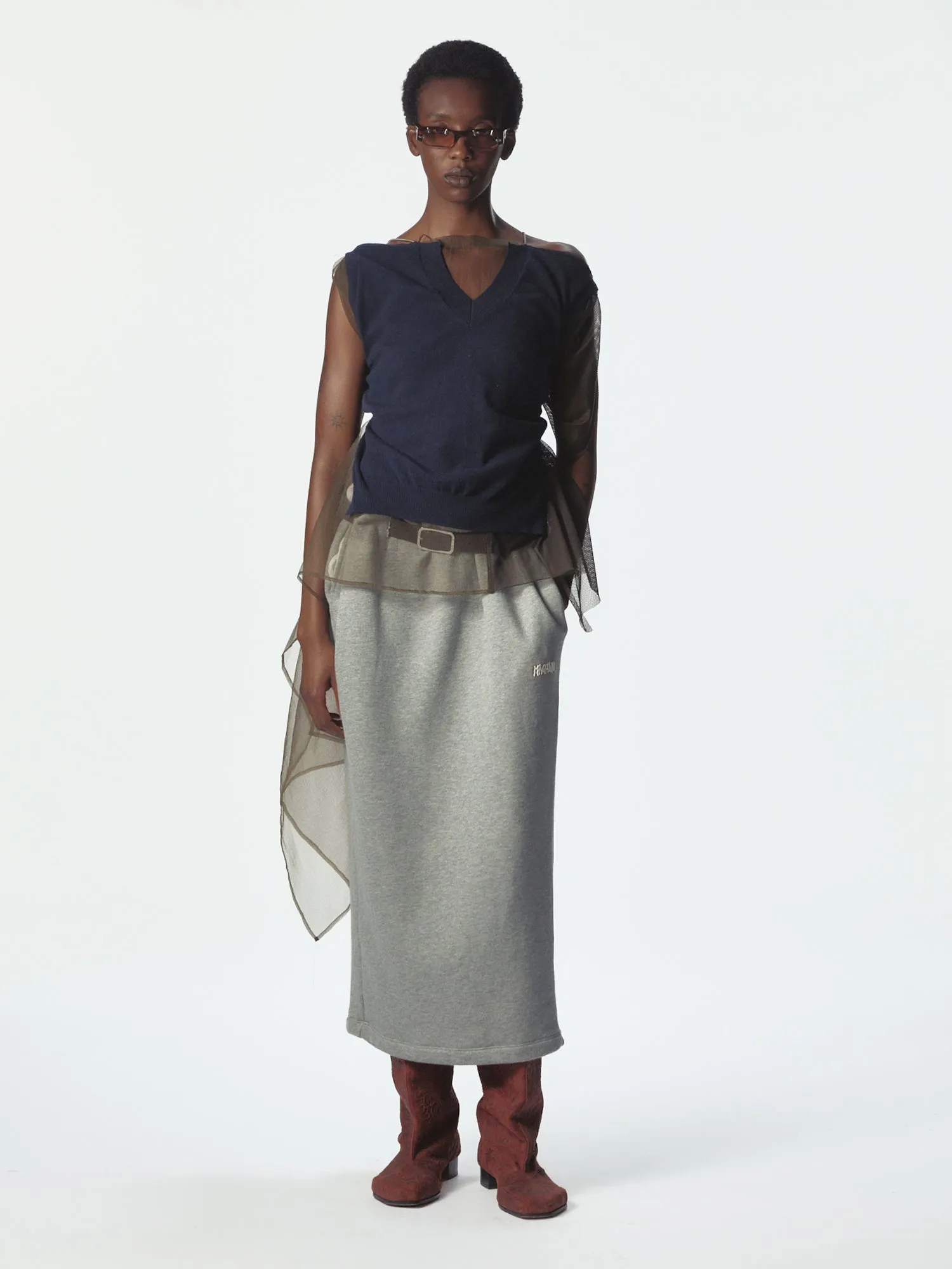 Romanticone Knit Dark Blue sold by Magliano