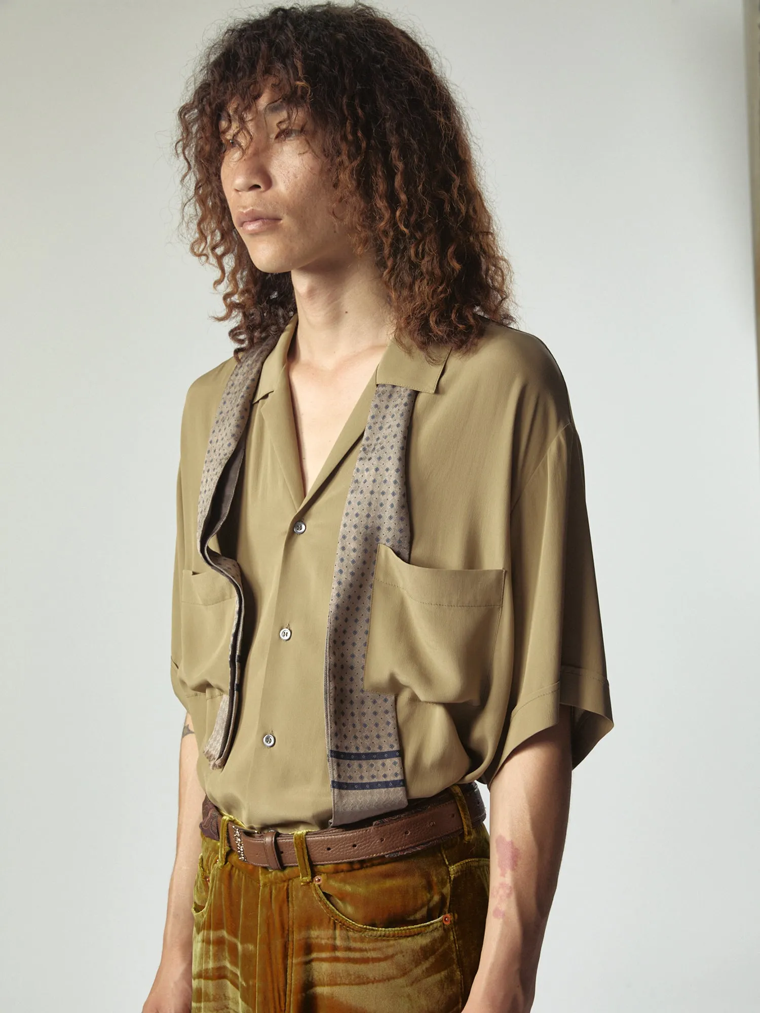 Pasolini Short Sleeve Beige sold by Magliano product image thumbnail 3