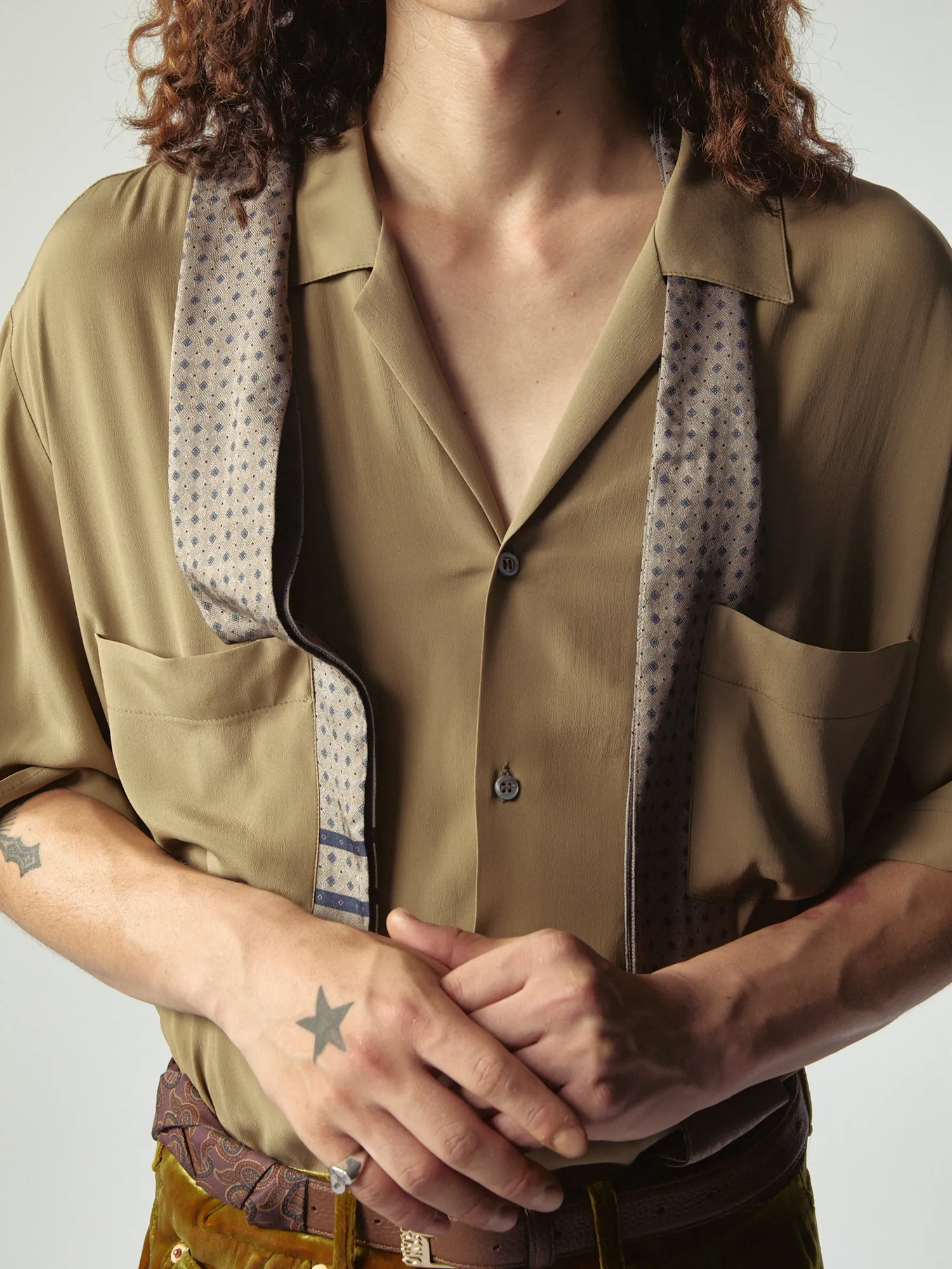 Pasolini Short Sleeve Beige sold by Magliano product image thumbnail 5