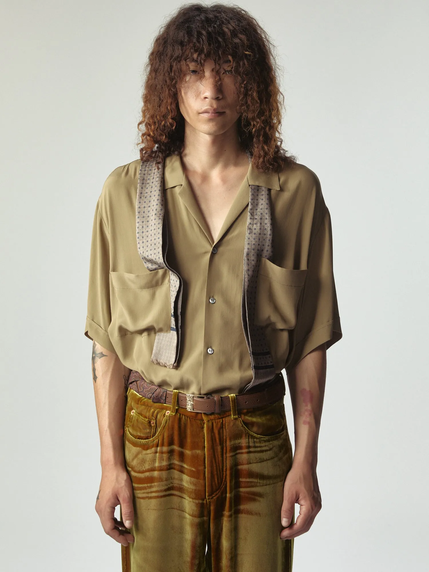 Pasolini Short Sleeve Beige sold by Magliano product image thumbnail 2