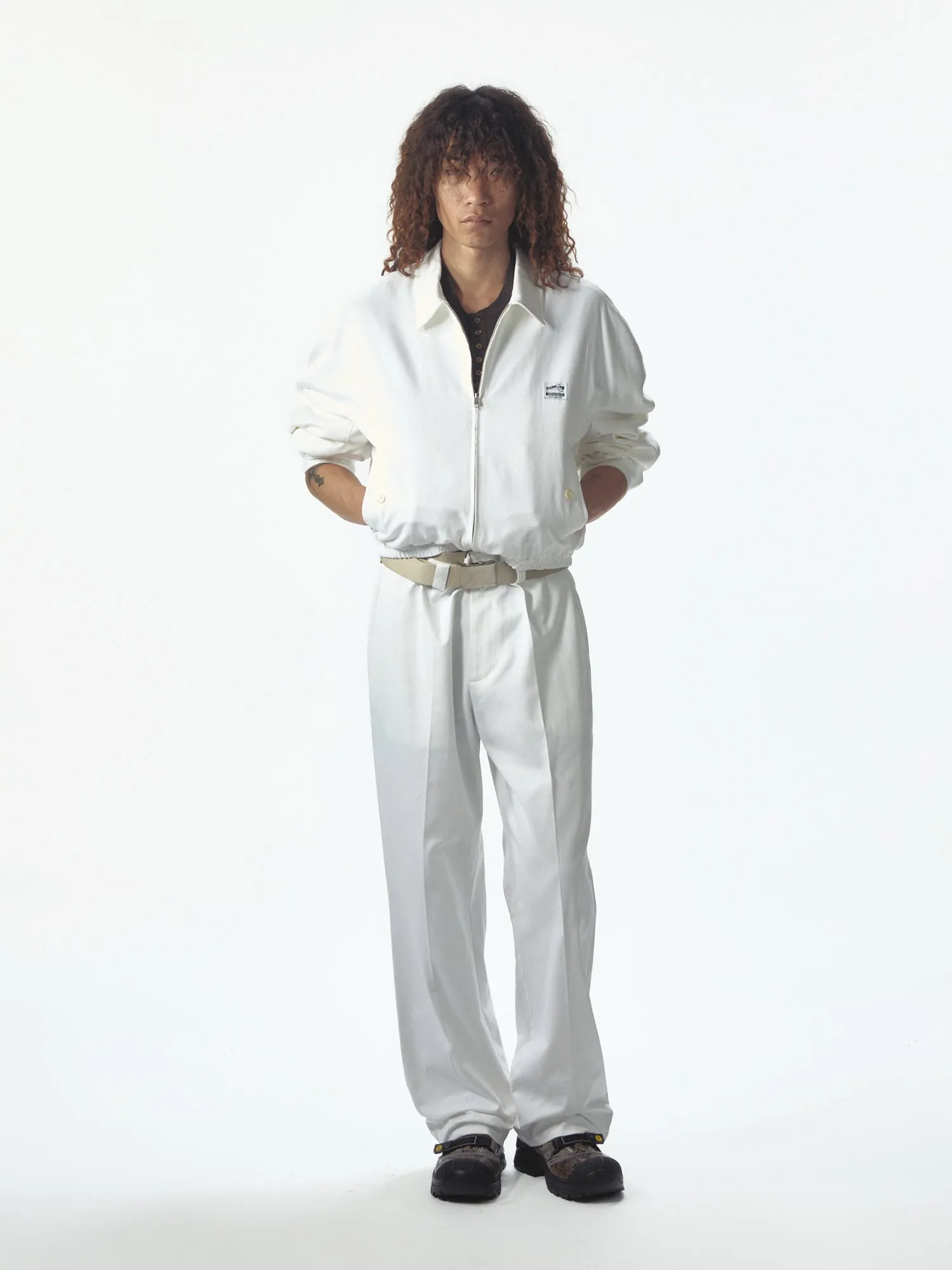 100X100 Work Jacket White sold by Magliano