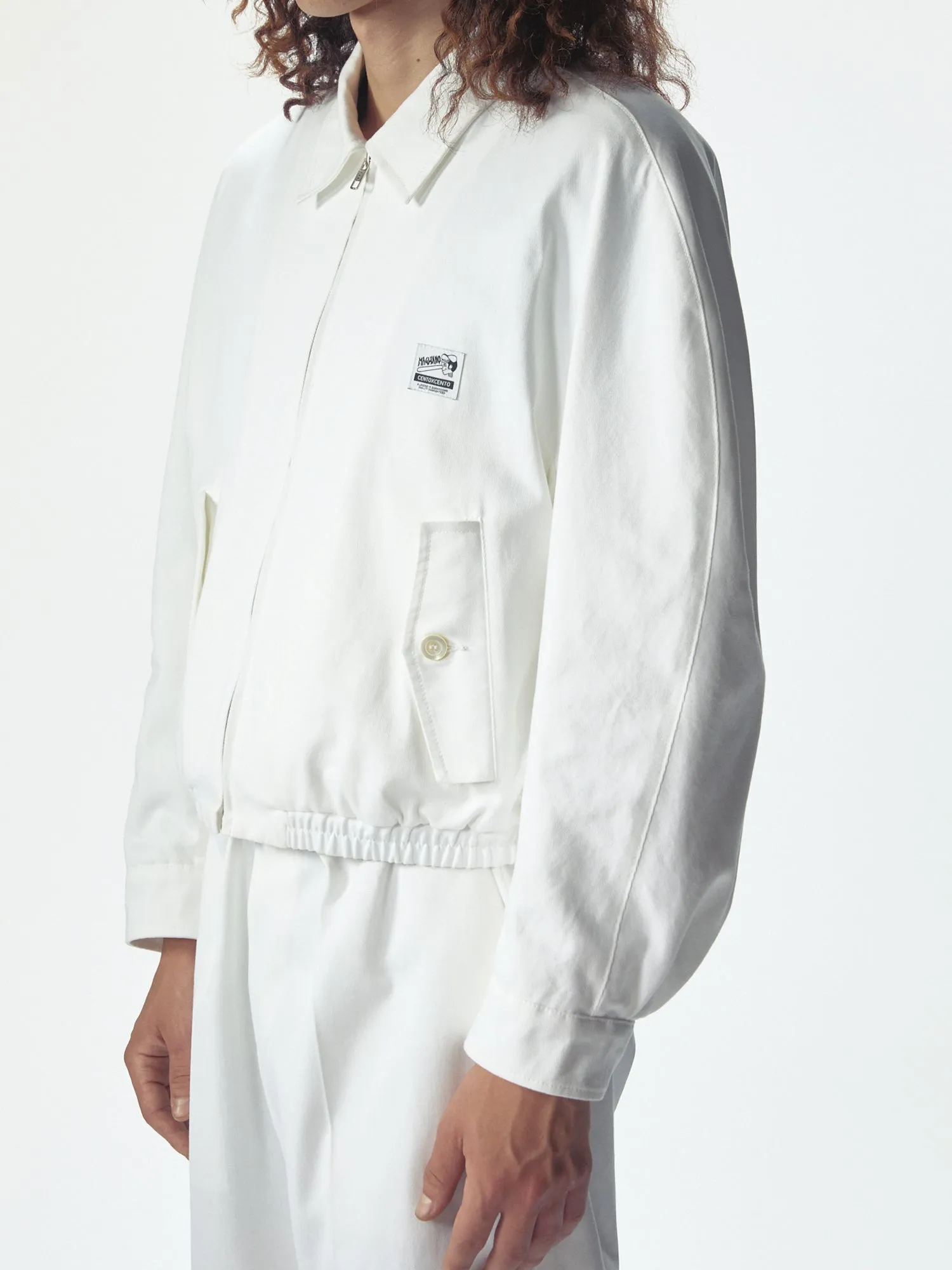 100X100 Work Jacket White sold by Magliano product image thumbnail 3